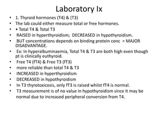 How would you approach a patient with thyroid | PPTX