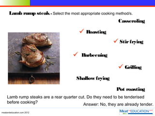 Cooking Method For Rump How would you cook it | PPT | Barbecues and Grilling | Food & Drink