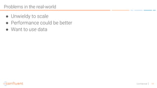 14Confidential
Problems in the real-world
● Unwieldy to scale
● Performance could be better
● Want to use data
 