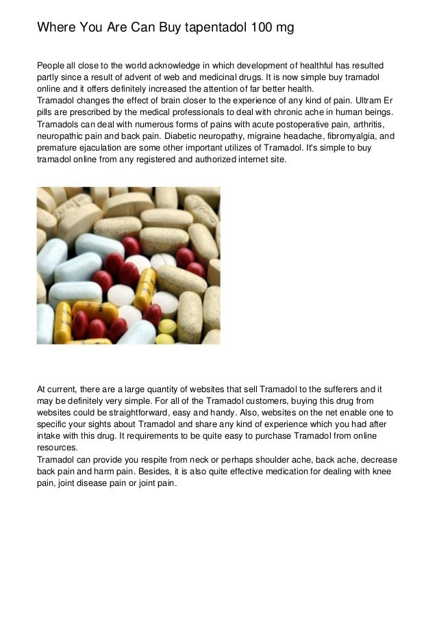 Tapentadol 100 mg er
