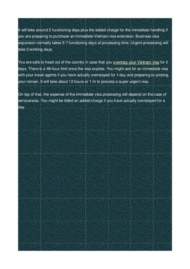 How You Can Extend An Overstayed Vietnam Visa?