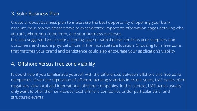 How You Can Open A Company Bank Account In Uae