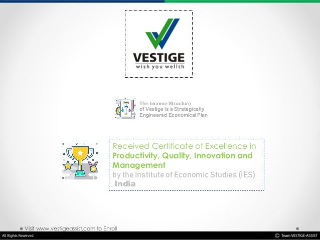 Vestige business plan 2019 image