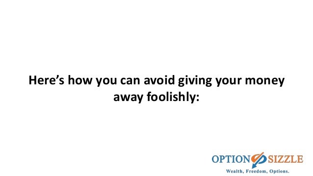 How can you lose money trading options