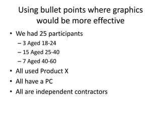 How You Present Findings Can Affect Your Credibility Upload