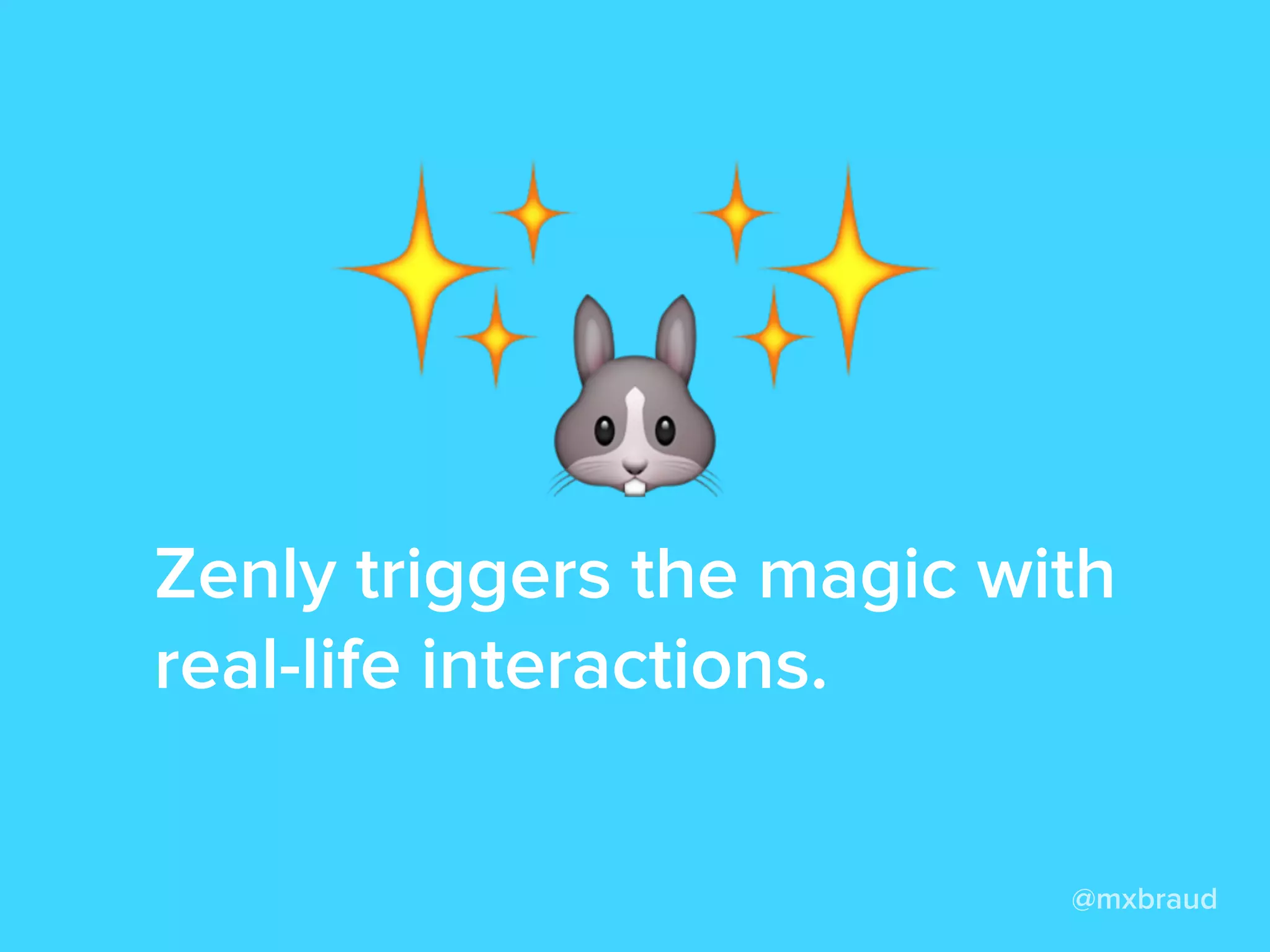 For most people, location
sharing is just a commodity.
@mxbraud
 