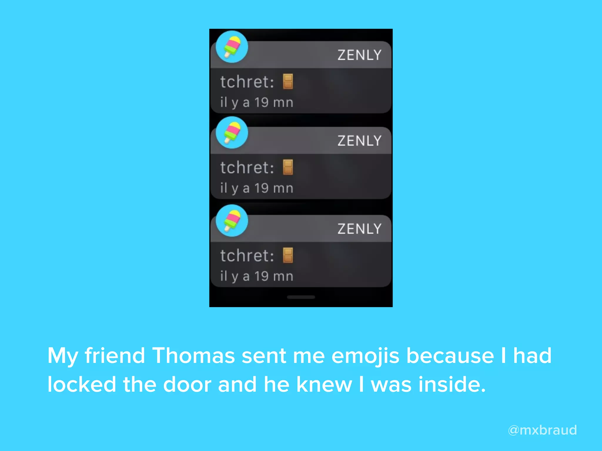 Emojis + location
feels like magic.
@mxbraud
 