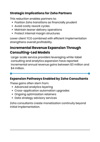 how zoho partners can reduce rework in crm and... How Zoho Consultants Help Zoho Partners Scale Revenue, Protect Margins ...