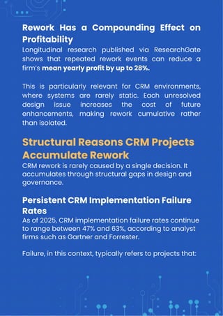 How Zoho Partners Can Reduce Rework in CRM and Automation Projects | PDF