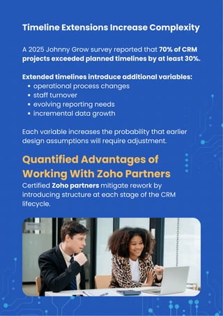 how zoho partners can reduce rework in crm and... How Zoho Partners Can Reduce Rework in CRM and Automation Projects | PDF