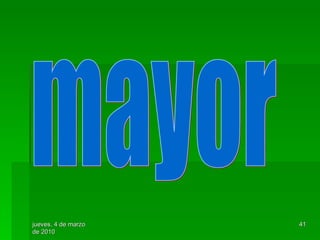 mayor 