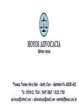 HOYOS ADVOCACIA - Santarém/PA - BRA
