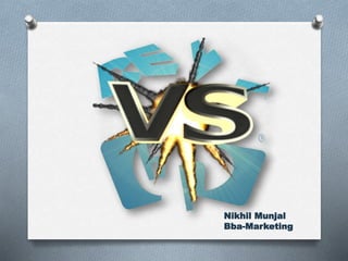Nikhil Munjal
Bba-Marketing
 