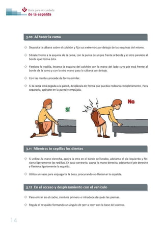 Higiene Postural y Ergonomia de Columna | PDF