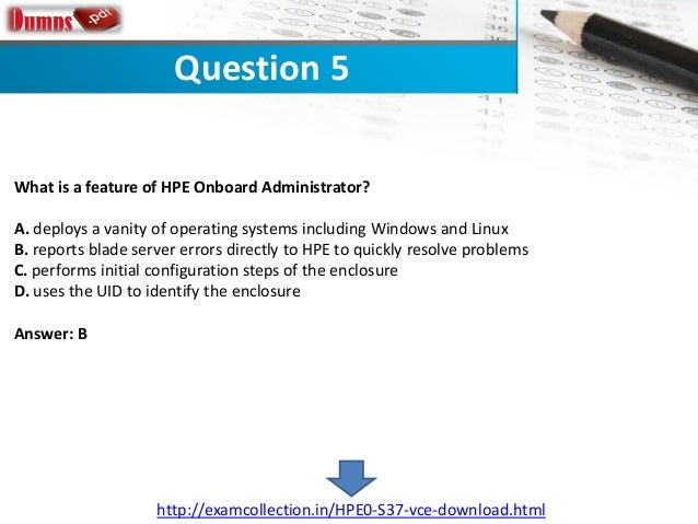 HPE0-V27 Originale Fragen