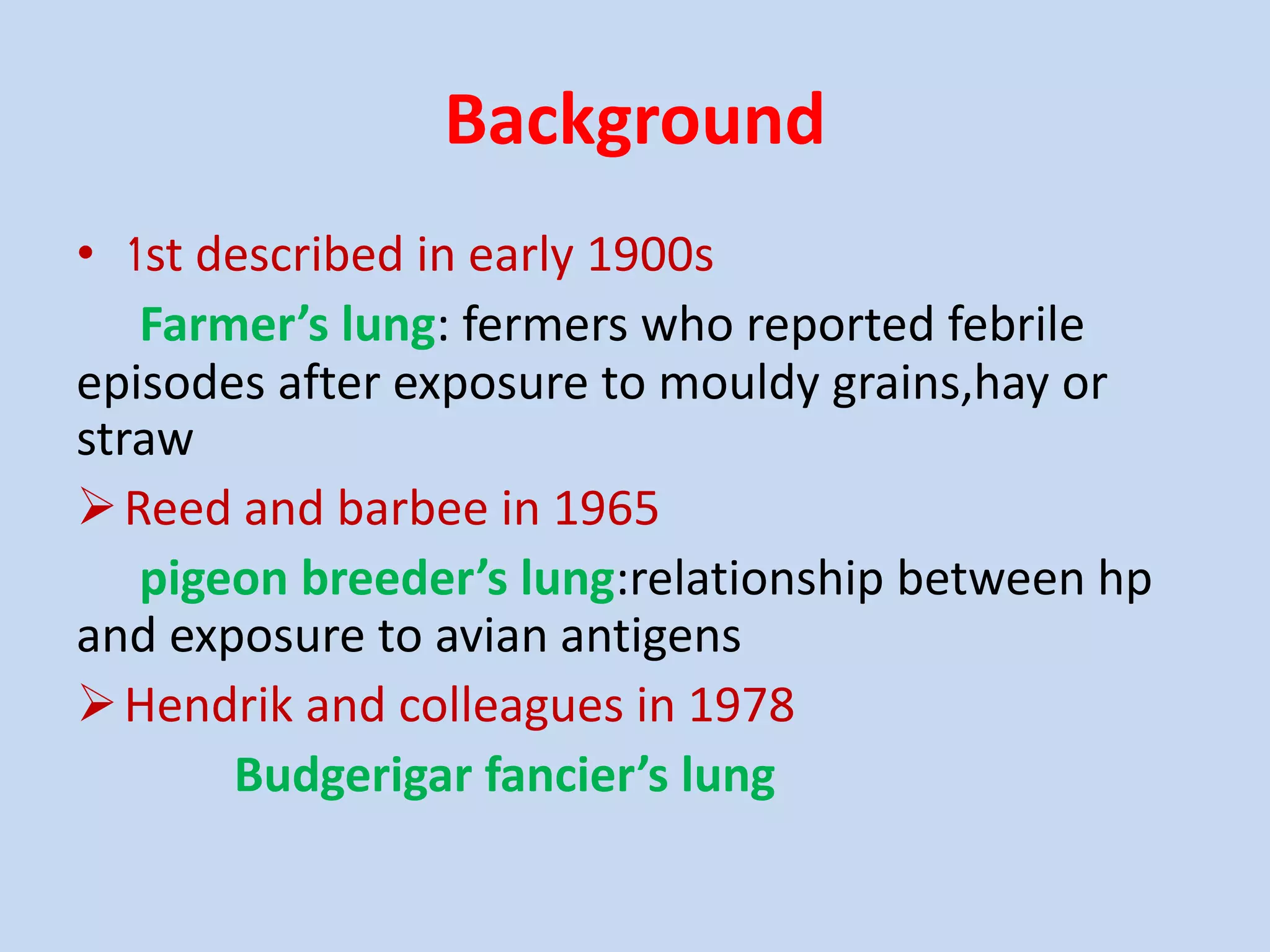 Mouldy Reed HYPERSENSITIVITY PNEUMONITIS | PPTX
