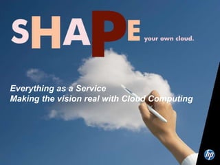 Everything as a Service Making the vision real with Cloud Computing 