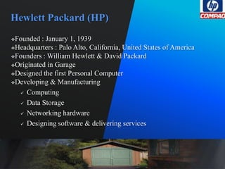 Hp compaq final | PPTX