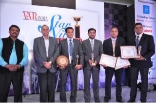 HP India receives Fastest Growing Networking solution at Star Nite Awards 2013