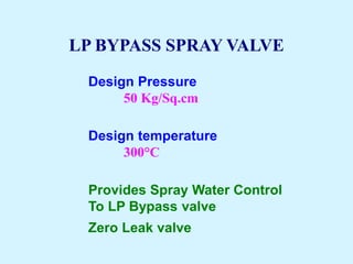 Hp/ lp bypass system for steam turbines | PDF