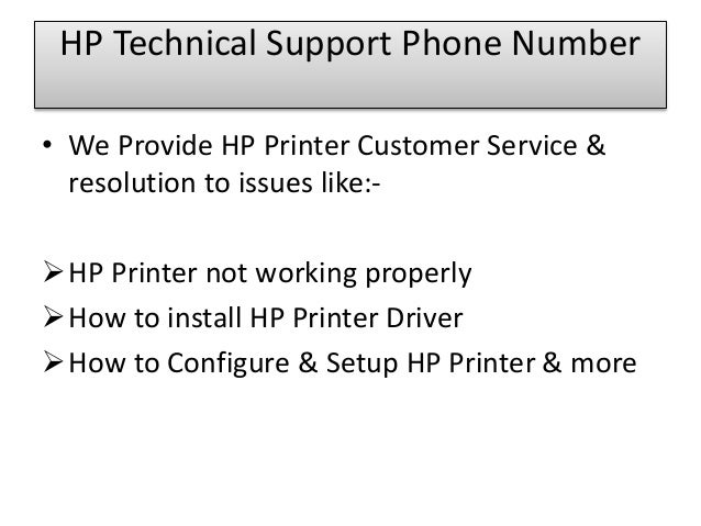 How to Contact to HP Printer Technical Support?