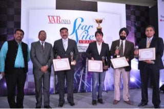 HP India receives Best Desktop brand at Star Nite Awards 2013