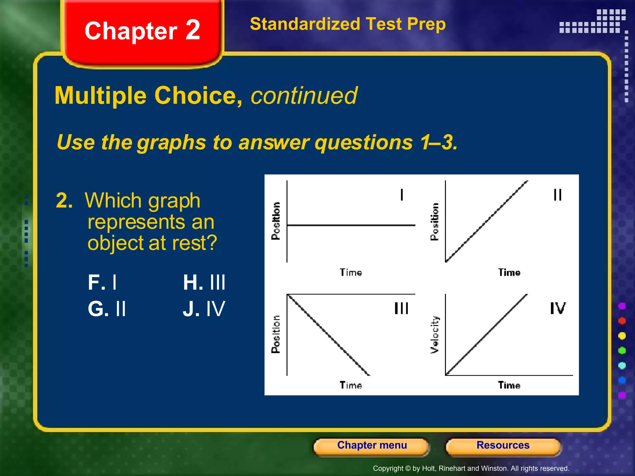 Chapter 2 Powerpoint | PPT | Physics | Science