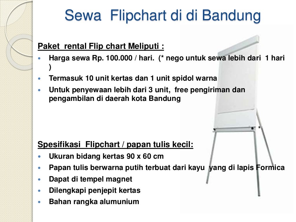 Hp 085220602277, Sewa flipchart bandung, Rental flipchart, Sewa Papan