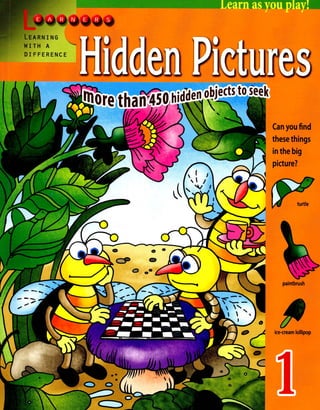 Hidden Pictures  Book 1 / Imagenes Ocultas