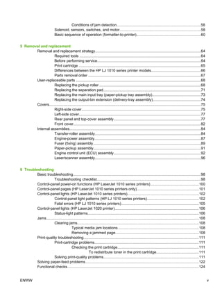 Hp%201020%20 manual%20de%20servicio | PDF