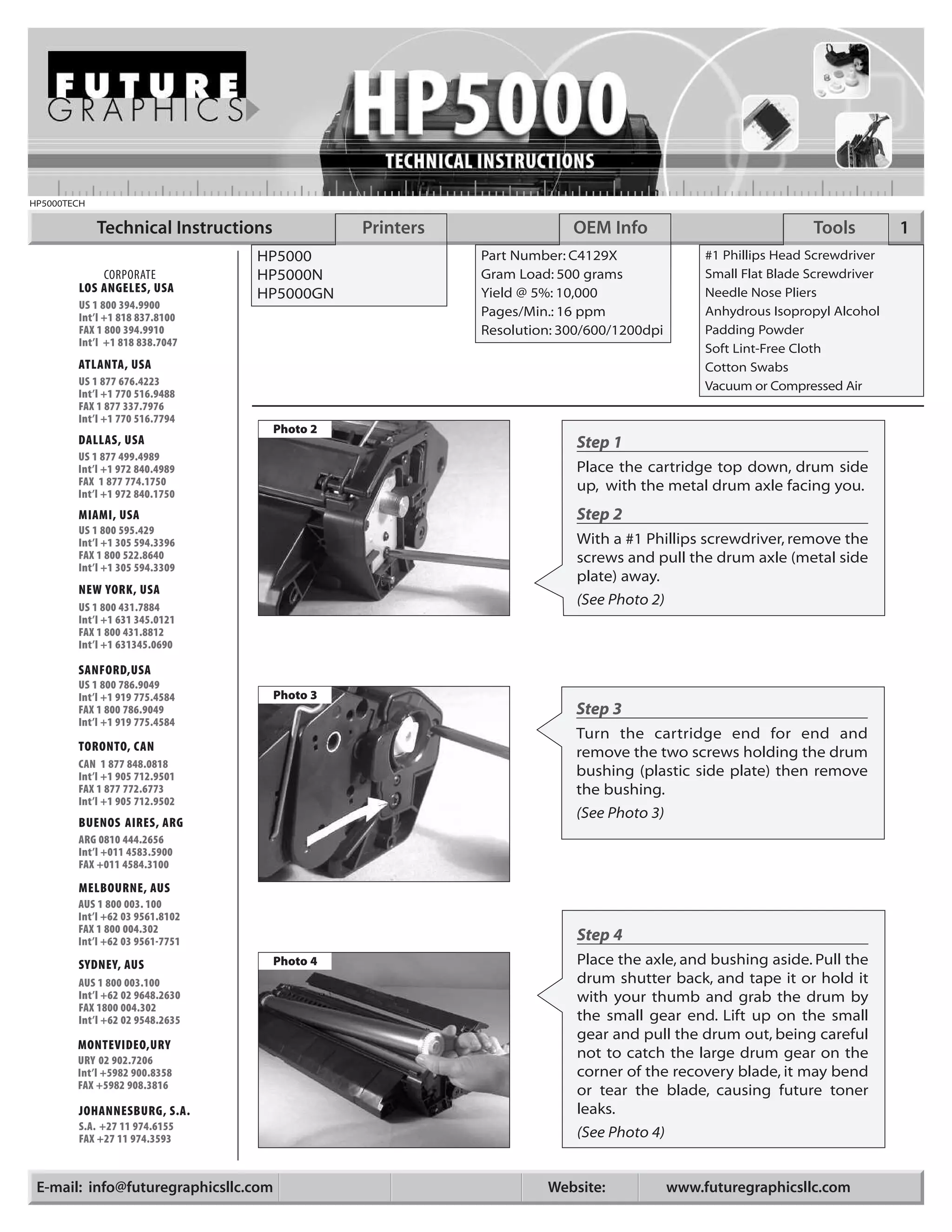 Hp 5000 | PDF