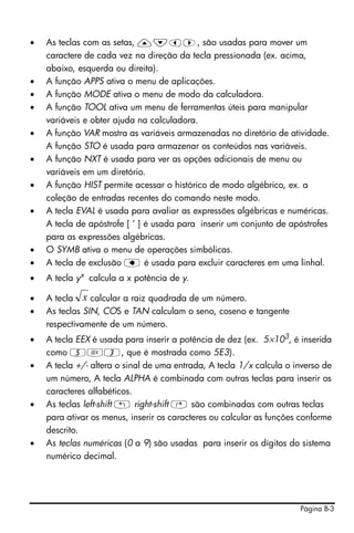 Hp 50g user's guide portuguese