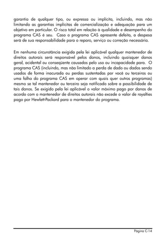 Hp 50g user's guide portuguese