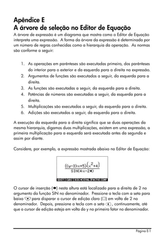 Hp 50g user's guide portuguese