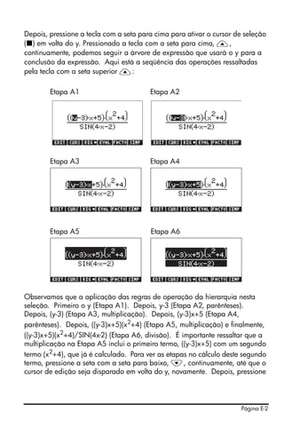 Hp 50g user's guide portuguese