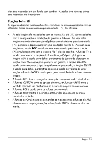 Hp 50g user's guide portuguese