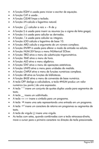 Hp 50g user's guide portuguese