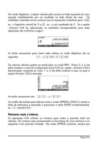 Hp 50g user's guide portuguese