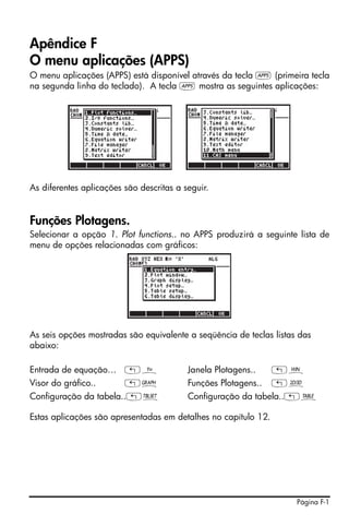 Hp 50g user's guide portuguese