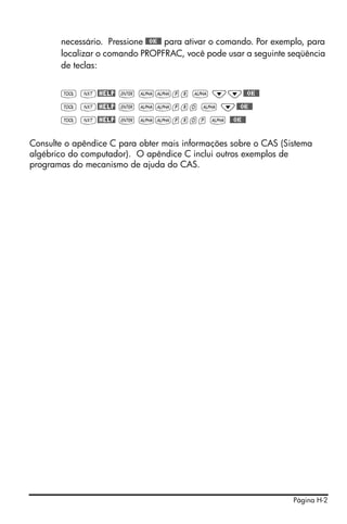 Hp 50g user's guide portuguese