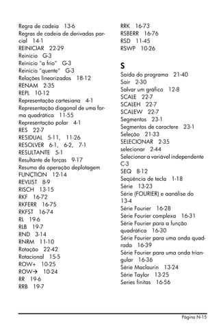 Hp 50g user's guide portuguese