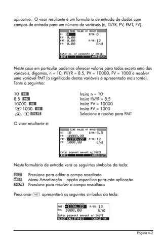 Hp 50g user's guide portuguese