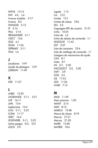 Hp 50g user's guide portuguese