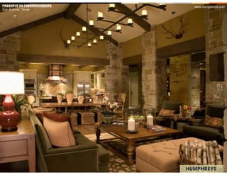 PRESERVE ON FREDERICKSBURG   www.humphreys.com
San Antonio, Texas
 