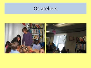 Os ateliers
 