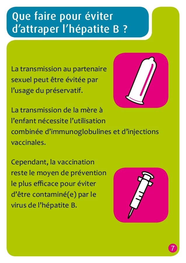 Hépatite b français