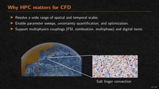 High Performance Computing for Fluid Dynamics | PDF