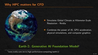 High Performance Computing for Fluid Dynamics | PDF