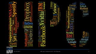 HPC per l’industria 4.0 - Eric Pascolo03/10/2017 3
 