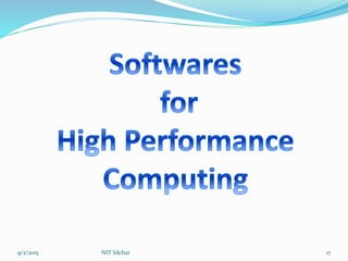 9/2/2015 NIT Silchar 17
 